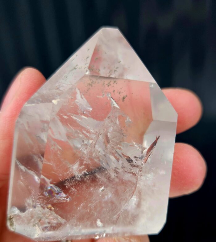 Krištáľ obelisk / generátor : 100g / 6,0cm – Obrázok 4