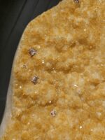 Luxusná Citrínová drúza na zlatom stojane 96cm  / 16,8kg – Obrázok 4