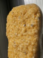 Luxusná Citrínová drúza na zlatom stojane 96cm  / 16,8kg – Obrázok 5