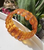 Jantár náramok platničkový 25x10mm  č.1