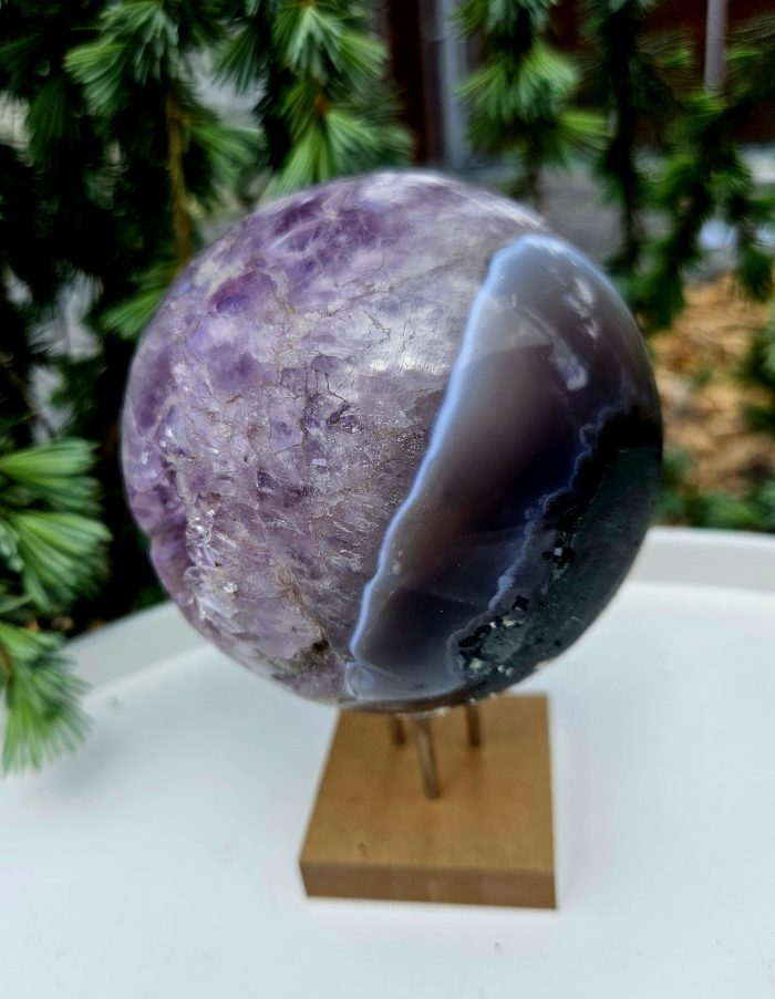 Ametystová Guľa 9cm – Obrázok 3
